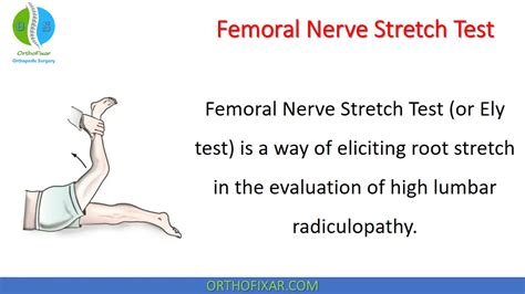 femoral nerve compression test|exercises for femoral nerve damage.